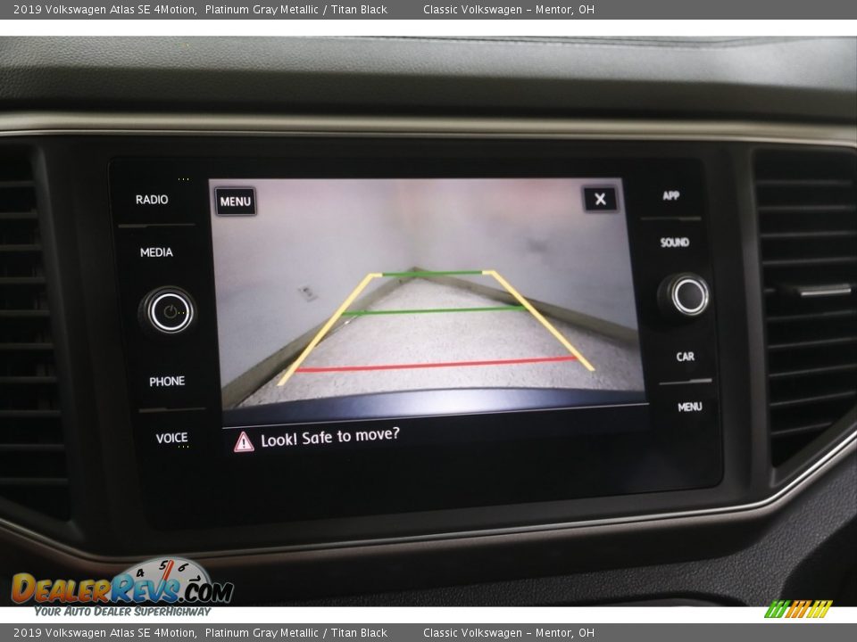 2019 Volkswagen Atlas SE 4Motion Platinum Gray Metallic / Titan Black Photo #12