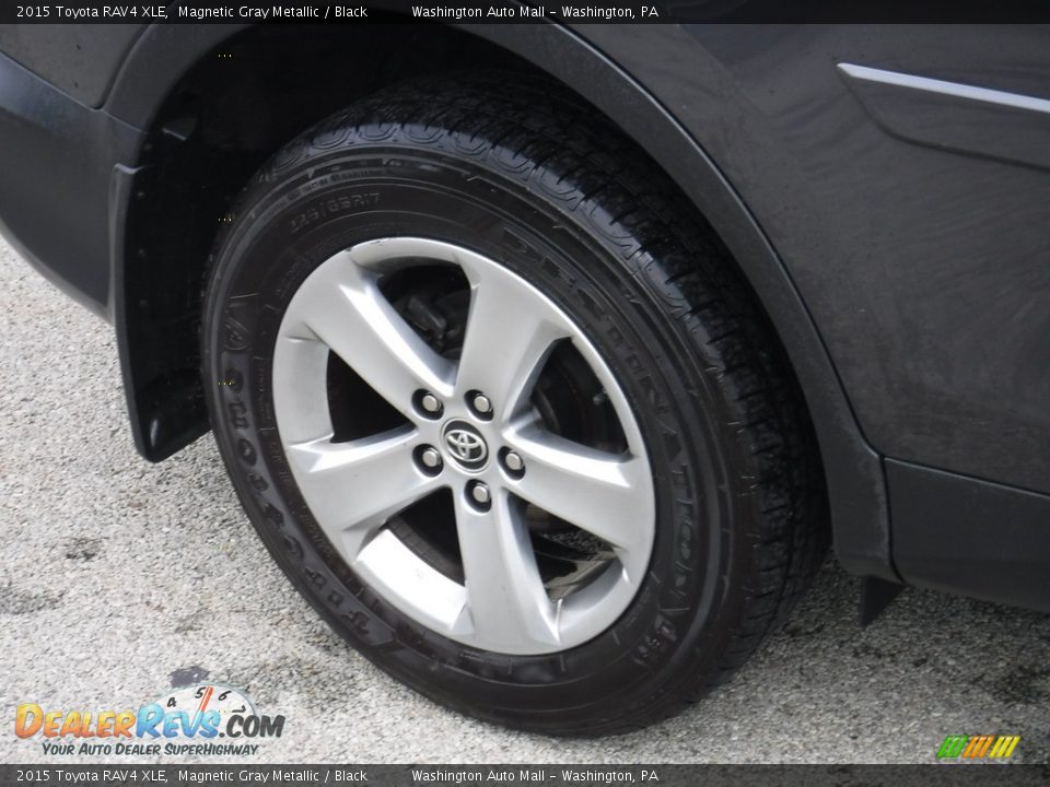 2015 Toyota RAV4 XLE Magnetic Gray Metallic / Black Photo #12