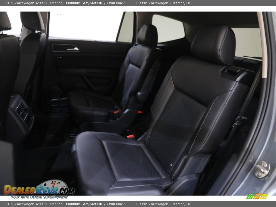 2019 Volkswagen Atlas SE 4Motion Platinum Gray Metallic / Titan Black Photo #17