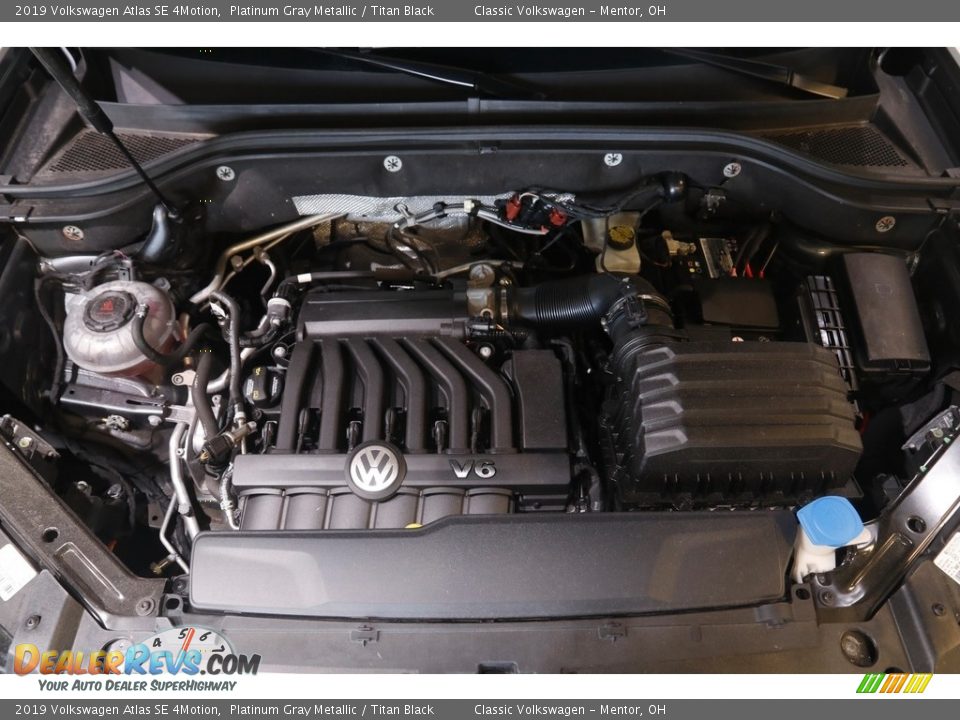 2019 Volkswagen Atlas SE 4Motion Platinum Gray Metallic / Titan Black Photo #20