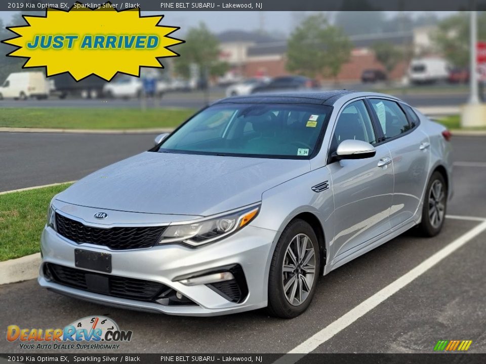 2019 Kia Optima EX Sparkling Silver / Black Photo #1