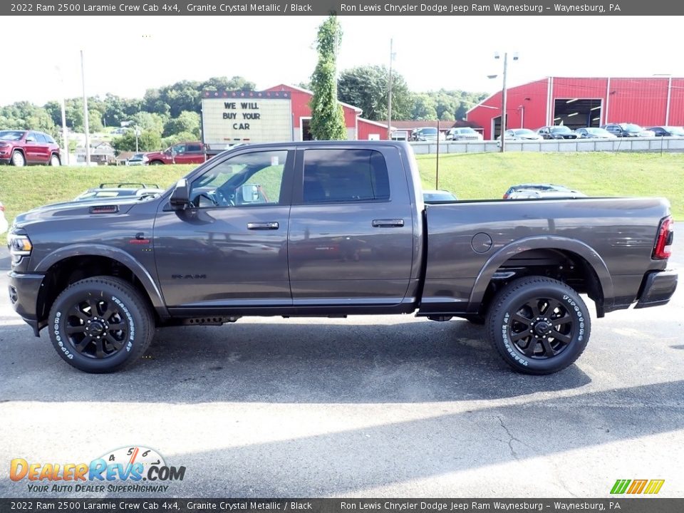 2022 Ram 2500 Laramie Crew Cab 4x4 Granite Crystal Metallic / Black Photo #2