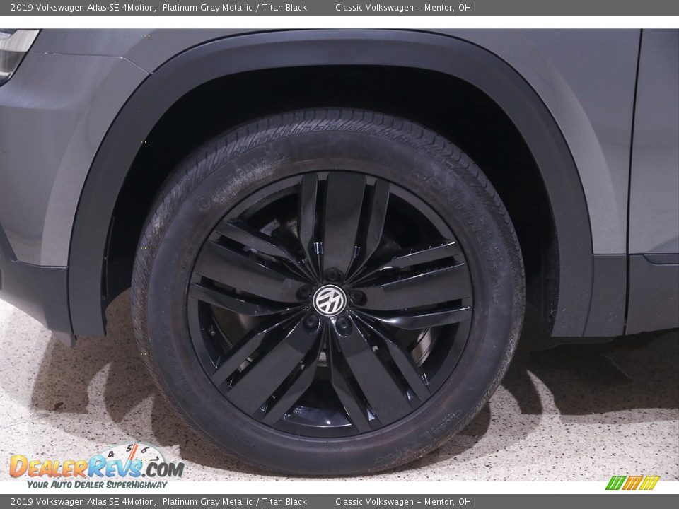 2019 Volkswagen Atlas SE 4Motion Platinum Gray Metallic / Titan Black Photo #21