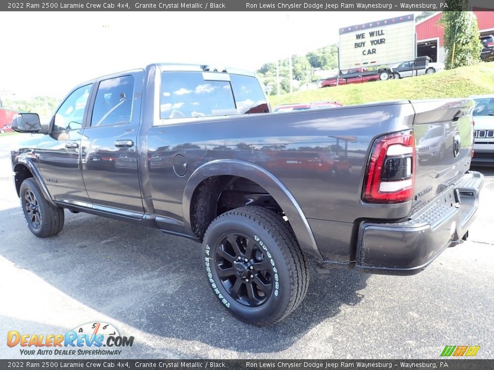 2022 Ram 2500 Laramie Crew Cab 4x4 Granite Crystal Metallic / Black Photo #3