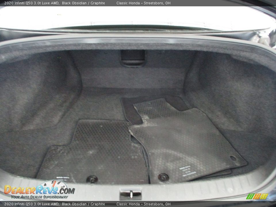 2020 Infiniti Q50 3.0t Luxe AWD Black Obsidian / Graphite Photo #22