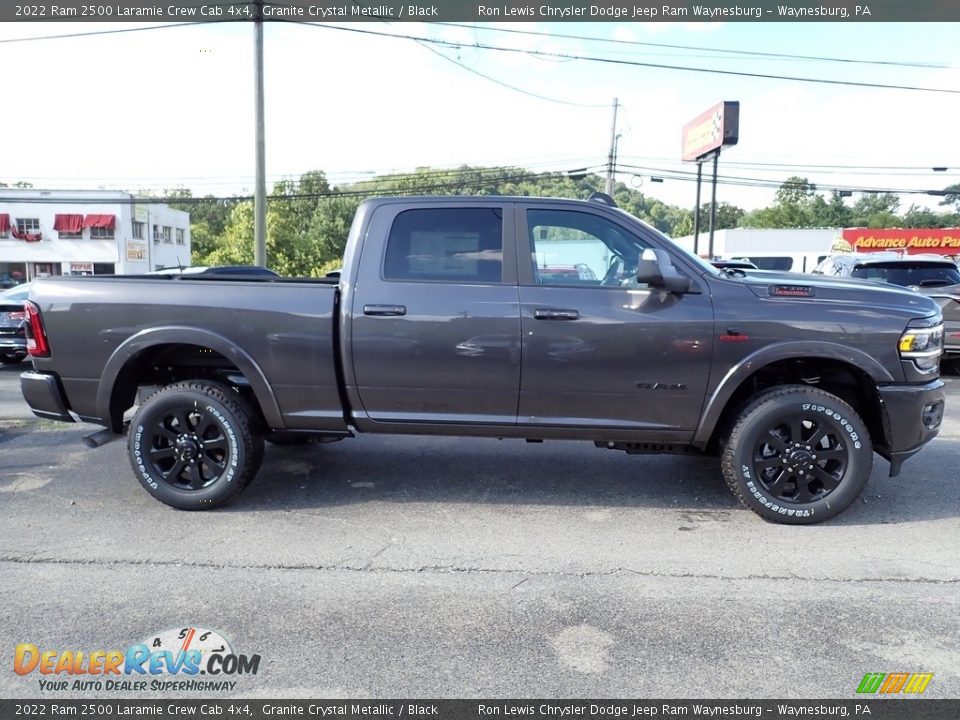 2022 Ram 2500 Laramie Crew Cab 4x4 Granite Crystal Metallic / Black Photo #6