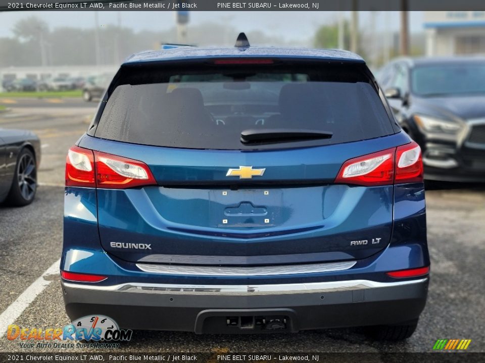 2021 Chevrolet Equinox LT AWD Pacific Blue Metallic / Jet Black Photo #7