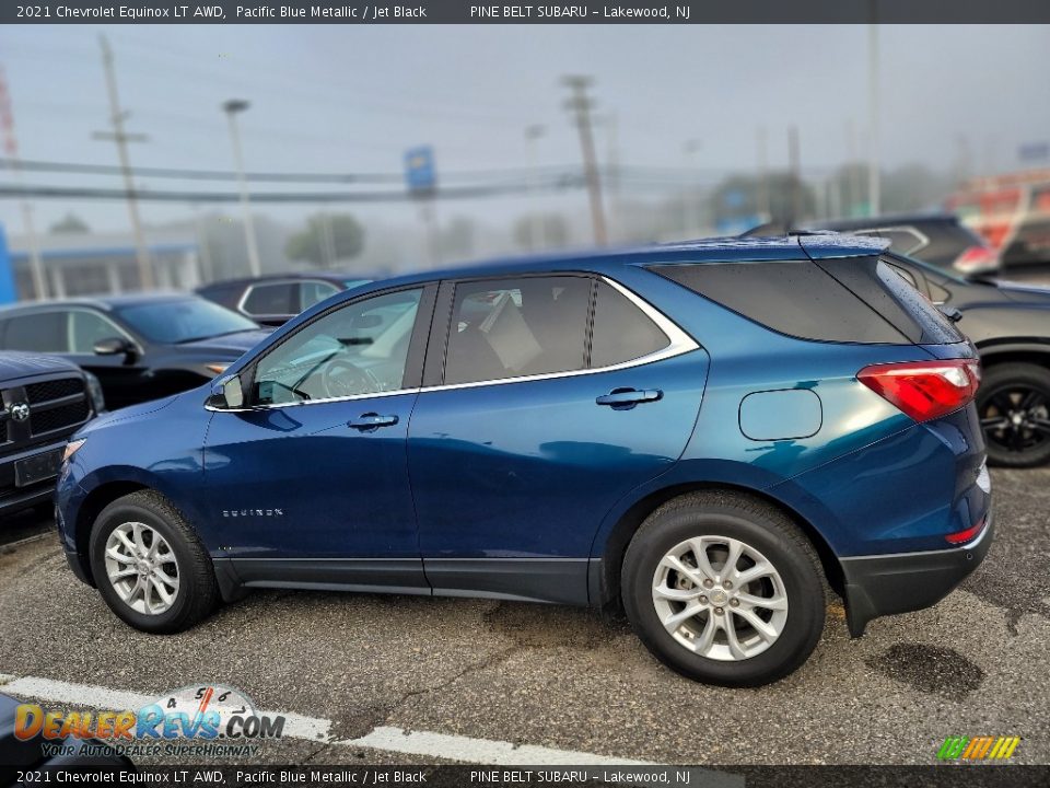 2021 Chevrolet Equinox LT AWD Pacific Blue Metallic / Jet Black Photo #9