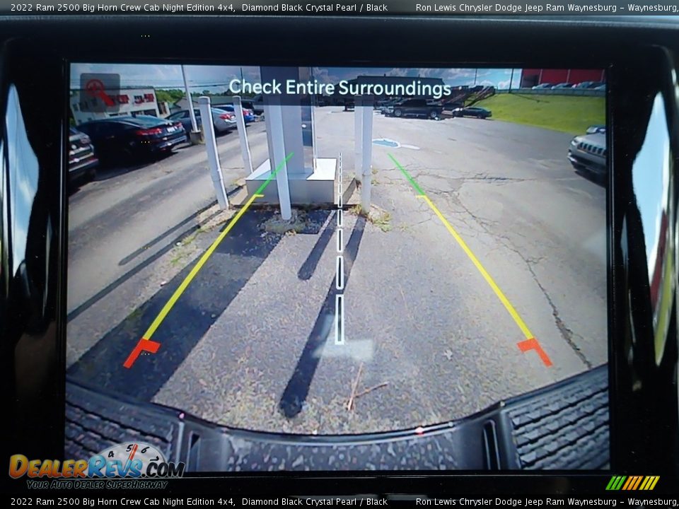 2022 Ram 2500 Big Horn Crew Cab Night Edition 4x4 Diamond Black Crystal Pearl / Black Photo #19