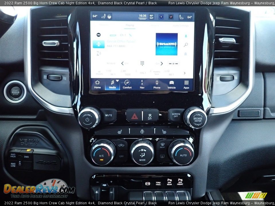 2022 Ram 2500 Big Horn Crew Cab Night Edition 4x4 Diamond Black Crystal Pearl / Black Photo #20