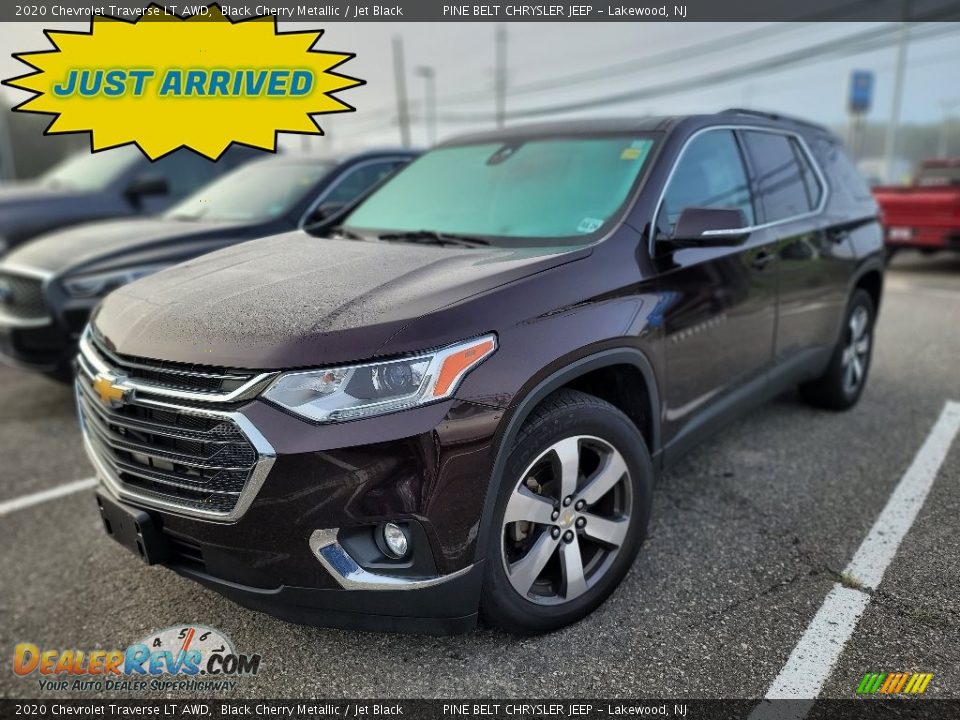 2020 Chevrolet Traverse LT AWD Black Cherry Metallic / Jet Black Photo #1