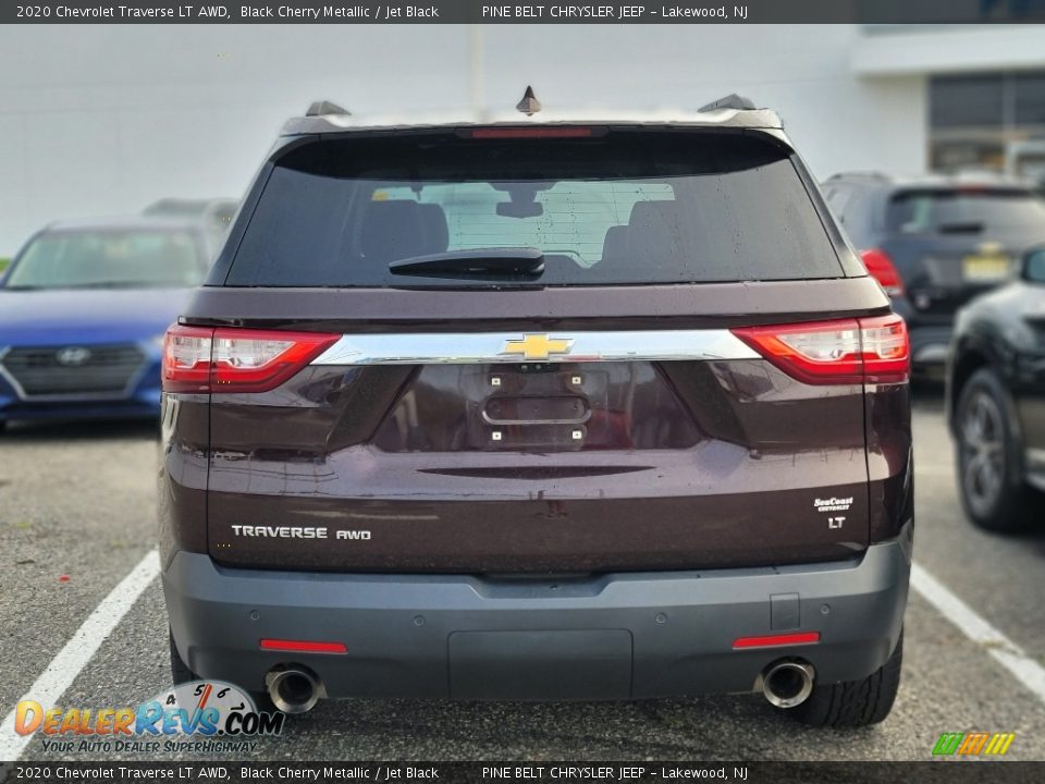 2020 Chevrolet Traverse LT AWD Black Cherry Metallic / Jet Black Photo #8