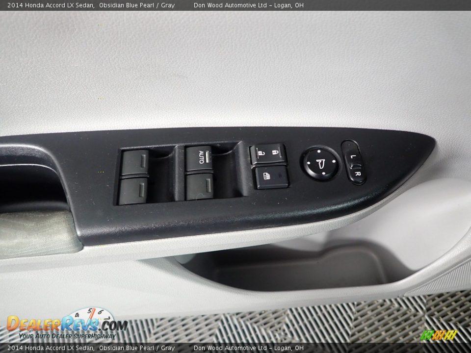 2014 Honda Accord LX Sedan Obsidian Blue Pearl / Gray Photo #12