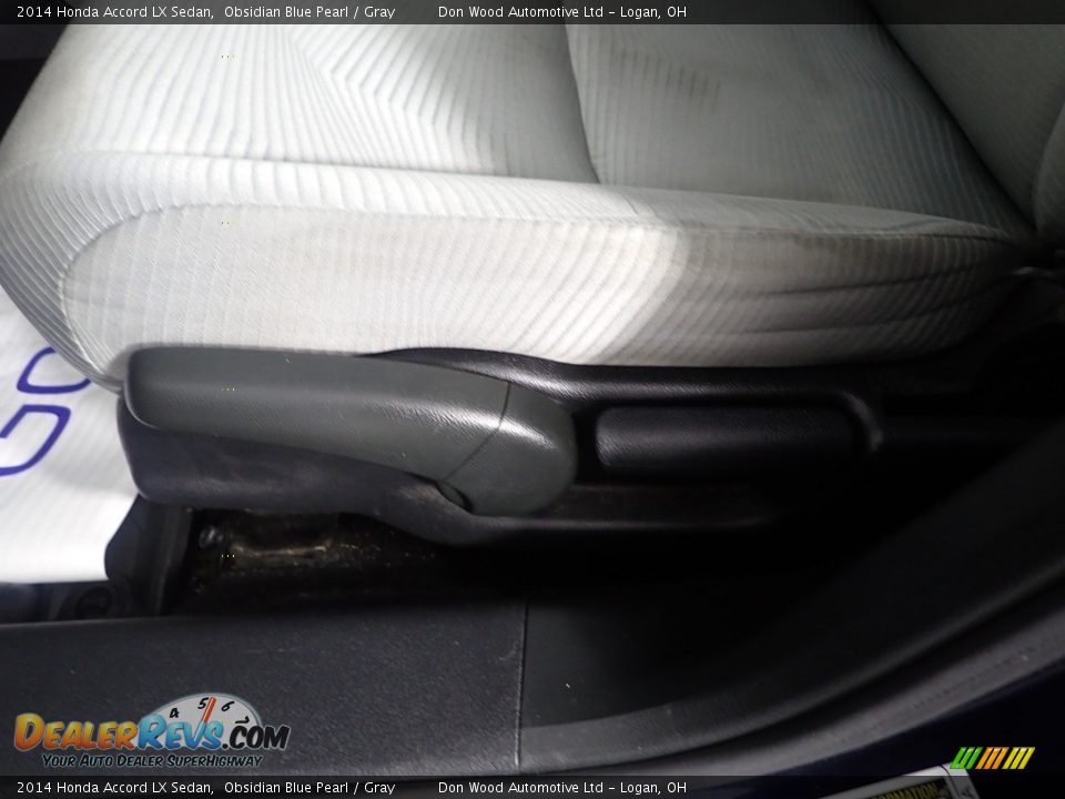 2014 Honda Accord LX Sedan Obsidian Blue Pearl / Gray Photo #13