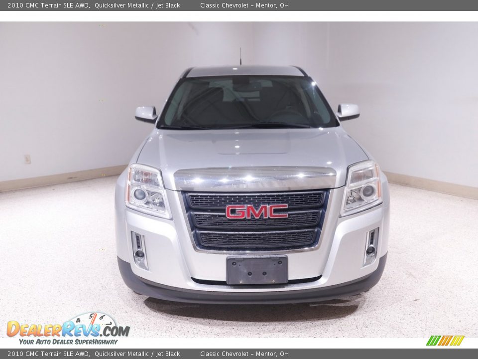 2010 GMC Terrain SLE AWD Quicksilver Metallic / Jet Black Photo #2