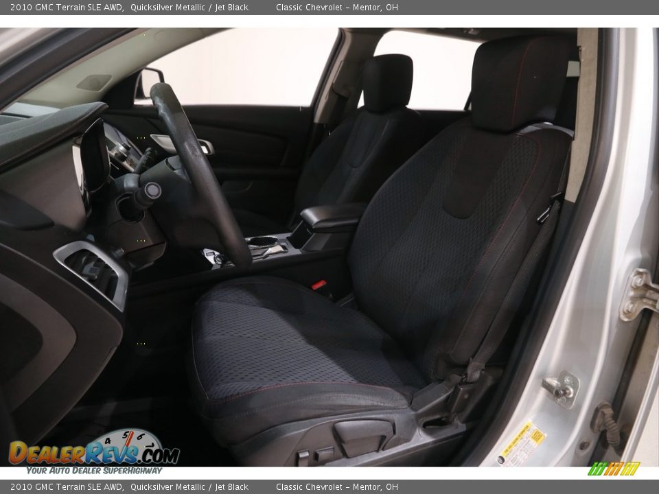 2010 GMC Terrain SLE AWD Quicksilver Metallic / Jet Black Photo #5