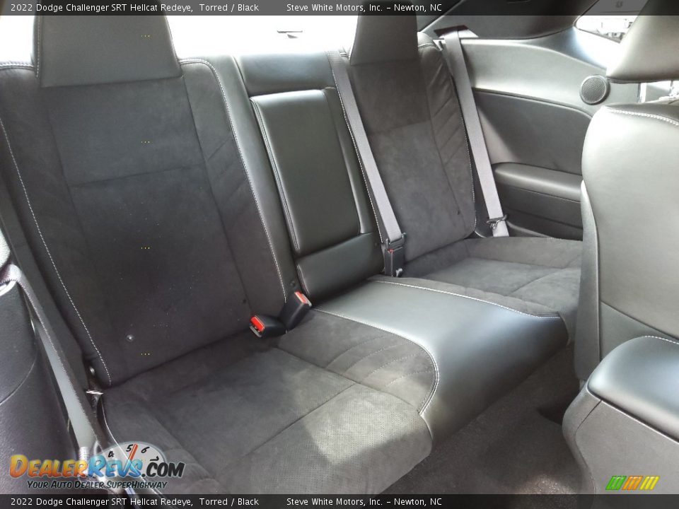 Rear Seat of 2022 Dodge Challenger SRT Hellcat Redeye Photo #17