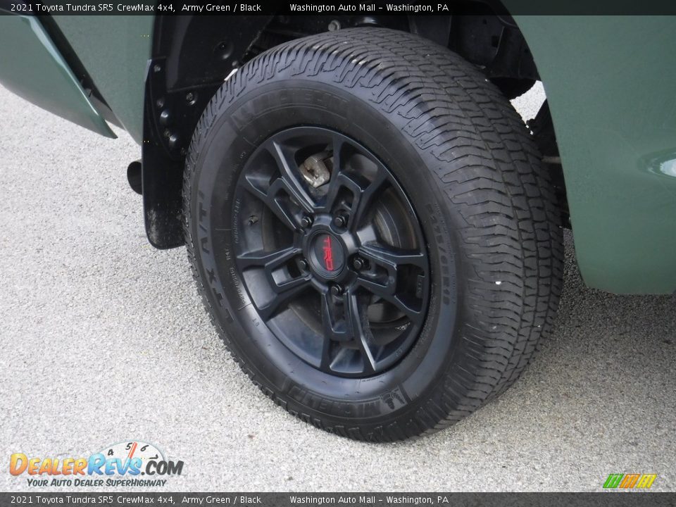 2021 Toyota Tundra SR5 CrewMax 4x4 Army Green / Black Photo #10