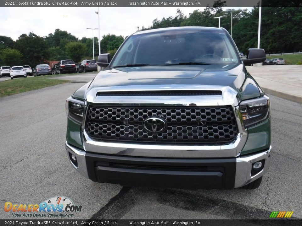 2021 Toyota Tundra SR5 CrewMax 4x4 Army Green / Black Photo #13