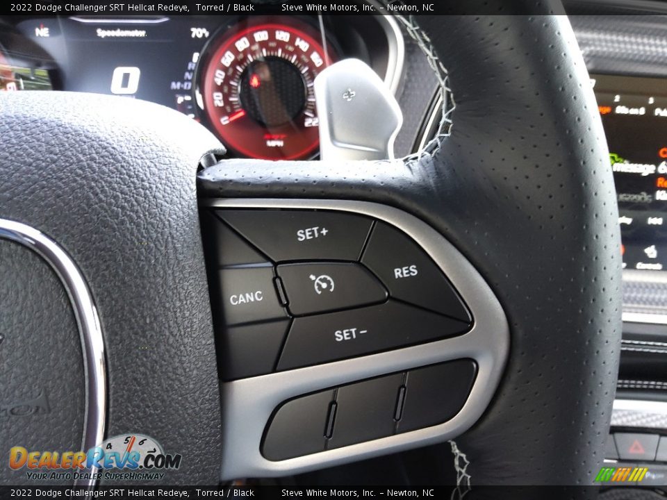 2022 Dodge Challenger SRT Hellcat Redeye Steering Wheel Photo #21