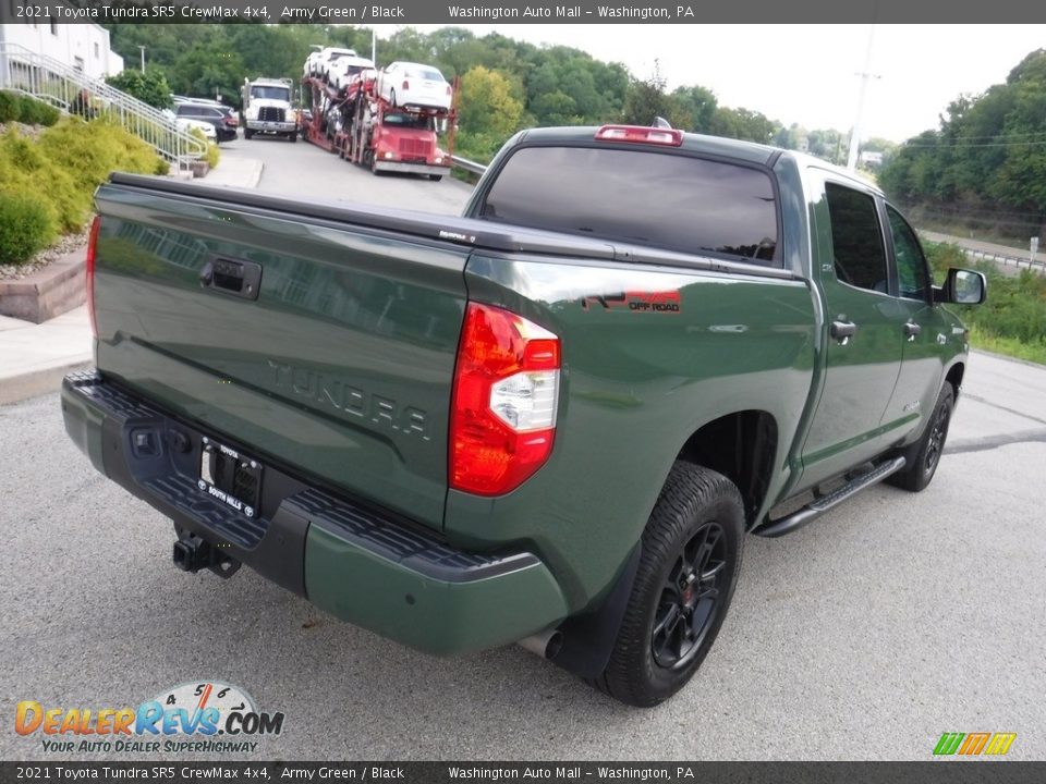 2021 Toyota Tundra SR5 CrewMax 4x4 Army Green / Black Photo #20