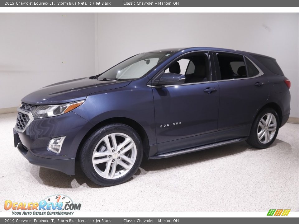 2019 Chevrolet Equinox LT Storm Blue Metallic / Jet Black Photo #3