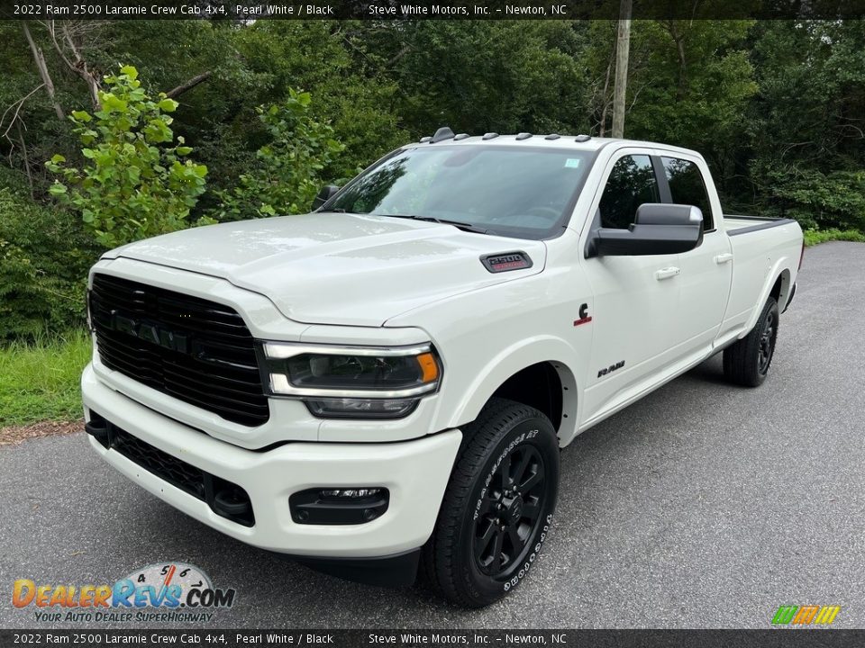 2022 Ram 2500 Laramie Crew Cab 4x4 Pearl White / Black Photo #2