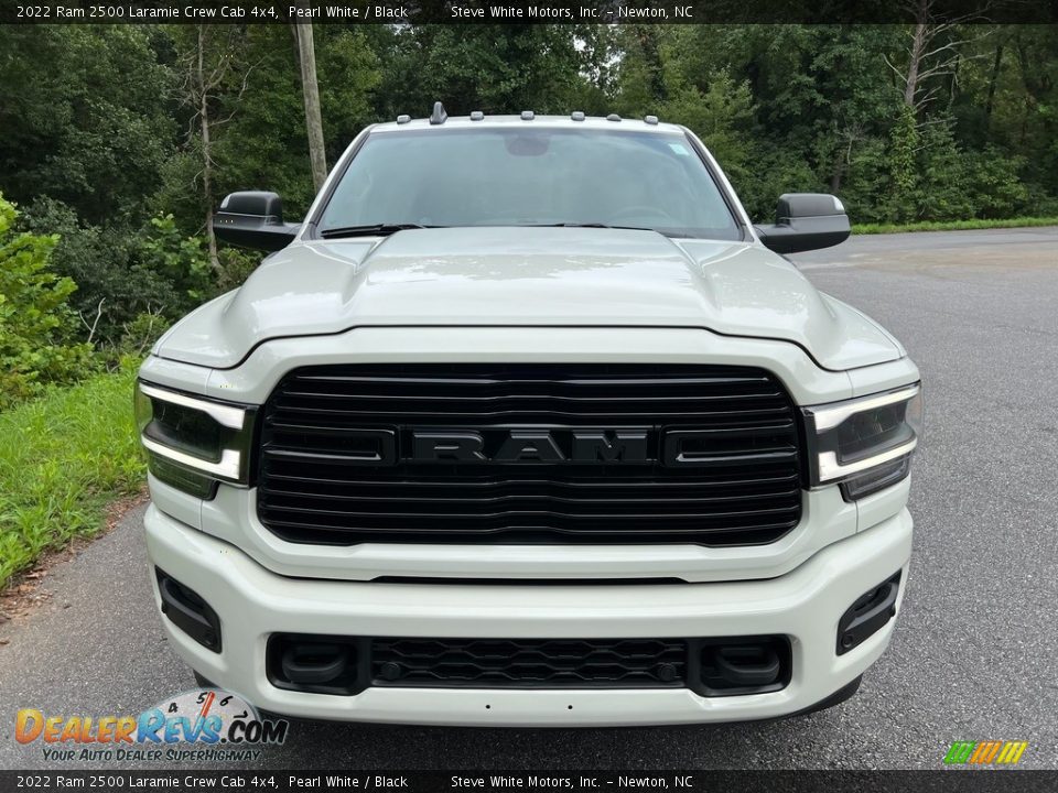 2022 Ram 2500 Laramie Crew Cab 4x4 Pearl White / Black Photo #3