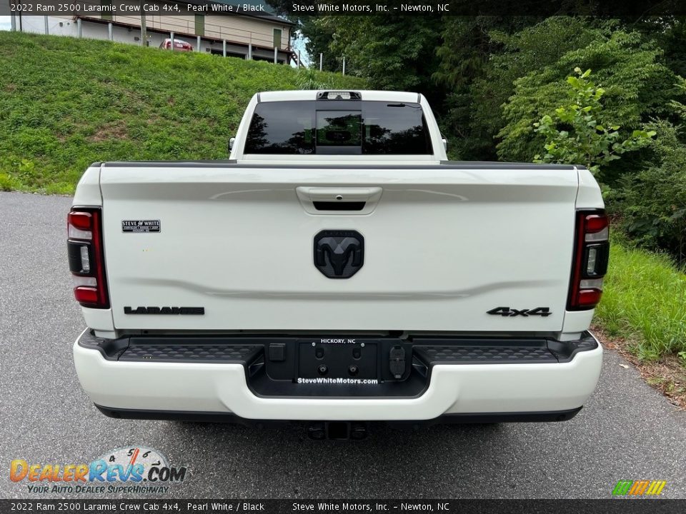 2022 Ram 2500 Laramie Crew Cab 4x4 Pearl White / Black Photo #7