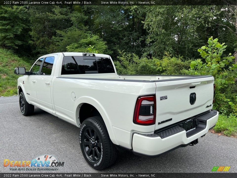 2022 Ram 2500 Laramie Crew Cab 4x4 Pearl White / Black Photo #9