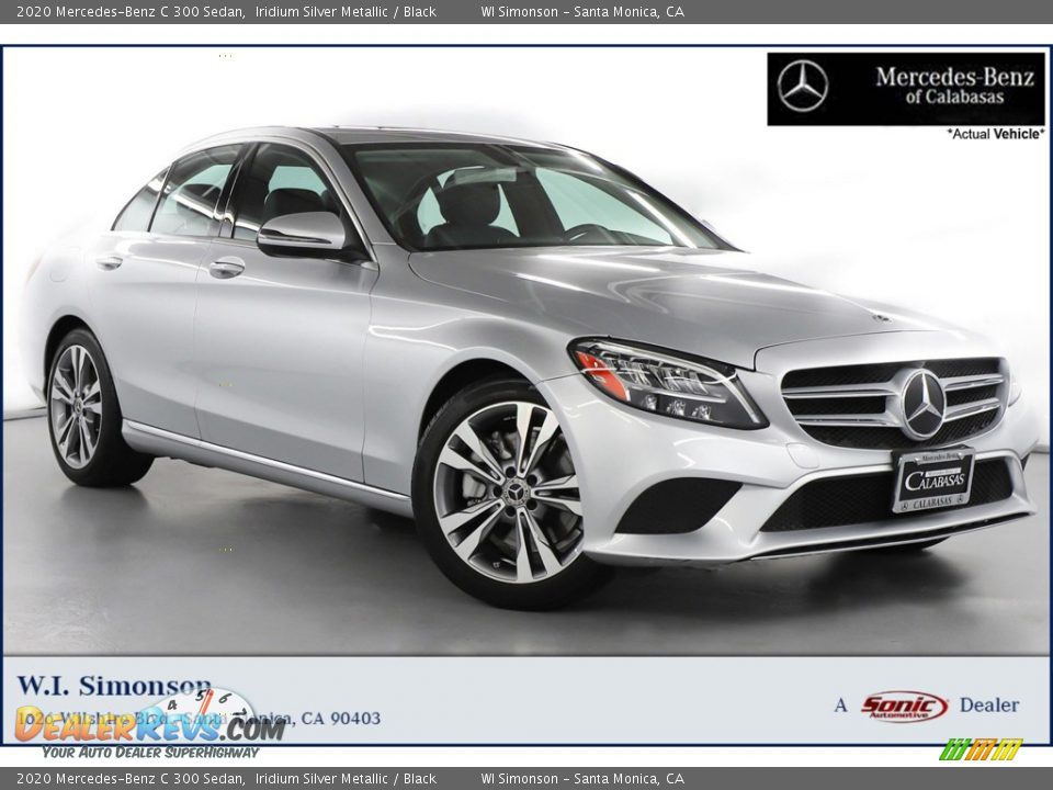 2020 Mercedes-Benz C 300 Sedan Iridium Silver Metallic / Black Photo #1