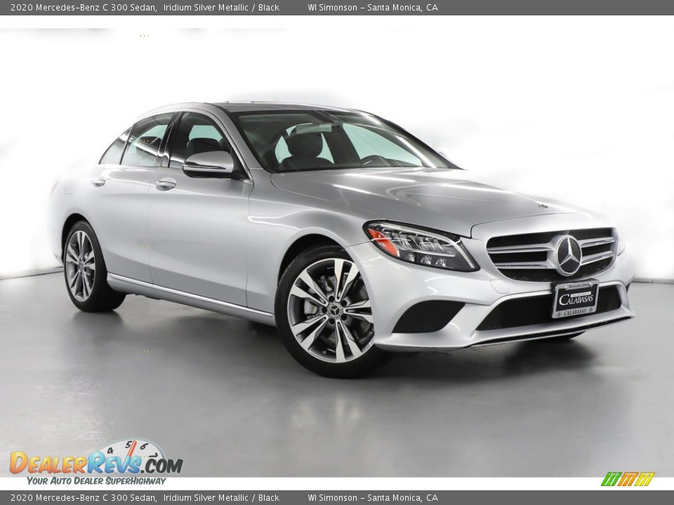 2020 Mercedes-Benz C 300 Sedan Iridium Silver Metallic / Black Photo #2