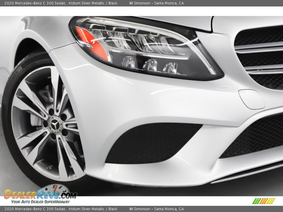 2020 Mercedes-Benz C 300 Sedan Iridium Silver Metallic / Black Photo #3