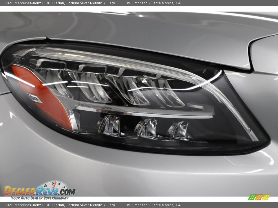 2020 Mercedes-Benz C 300 Sedan Iridium Silver Metallic / Black Photo #4