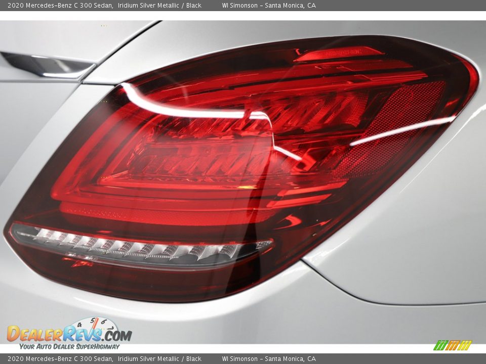 2020 Mercedes-Benz C 300 Sedan Iridium Silver Metallic / Black Photo #6