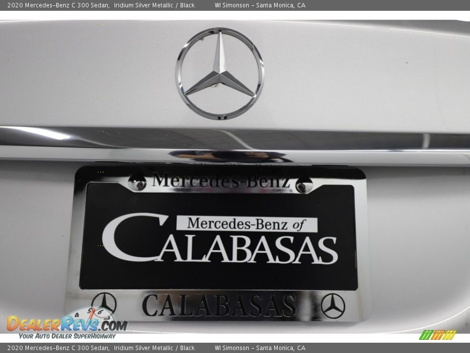2020 Mercedes-Benz C 300 Sedan Iridium Silver Metallic / Black Photo #10