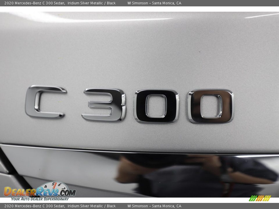 2020 Mercedes-Benz C 300 Sedan Iridium Silver Metallic / Black Photo #11