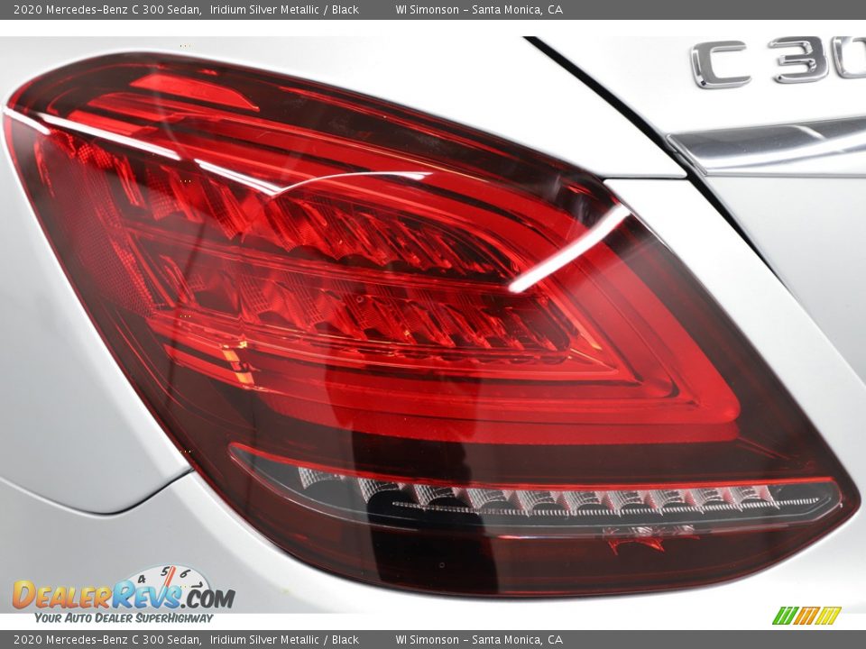 2020 Mercedes-Benz C 300 Sedan Iridium Silver Metallic / Black Photo #12