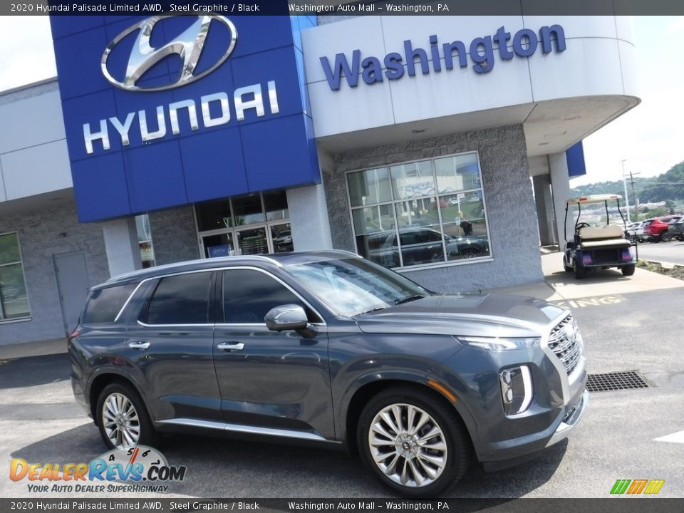 2020 Hyundai Palisade Limited AWD Steel Graphite / Black Photo #2