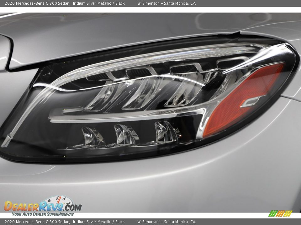 2020 Mercedes-Benz C 300 Sedan Iridium Silver Metallic / Black Photo #15