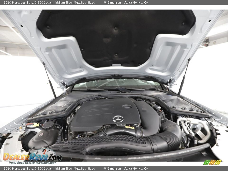 2020 Mercedes-Benz C 300 Sedan Iridium Silver Metallic / Black Photo #17