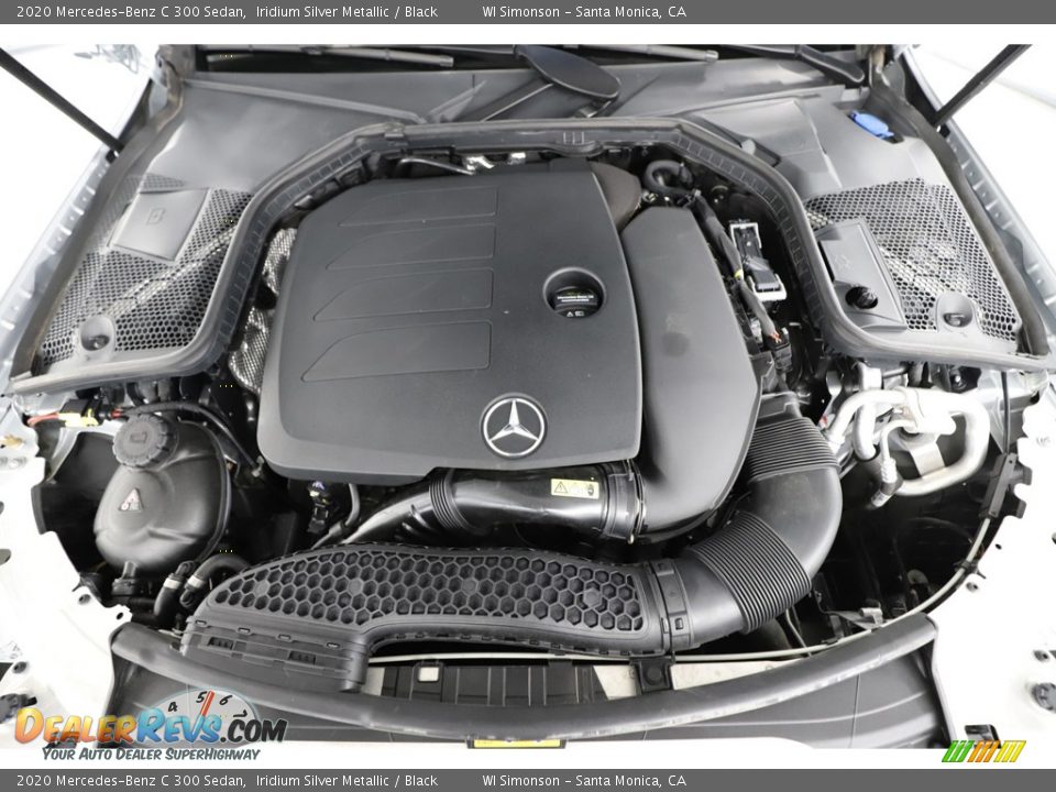 2020 Mercedes-Benz C 300 Sedan Iridium Silver Metallic / Black Photo #18