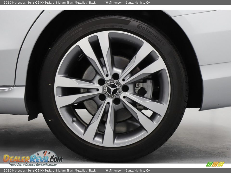 2020 Mercedes-Benz C 300 Sedan Iridium Silver Metallic / Black Photo #19