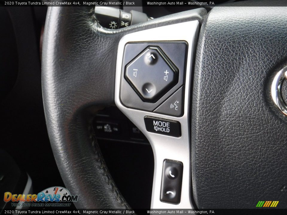 2020 Toyota Tundra Limited CrewMax 4x4 Magnetic Gray Metallic / Black Photo #28
