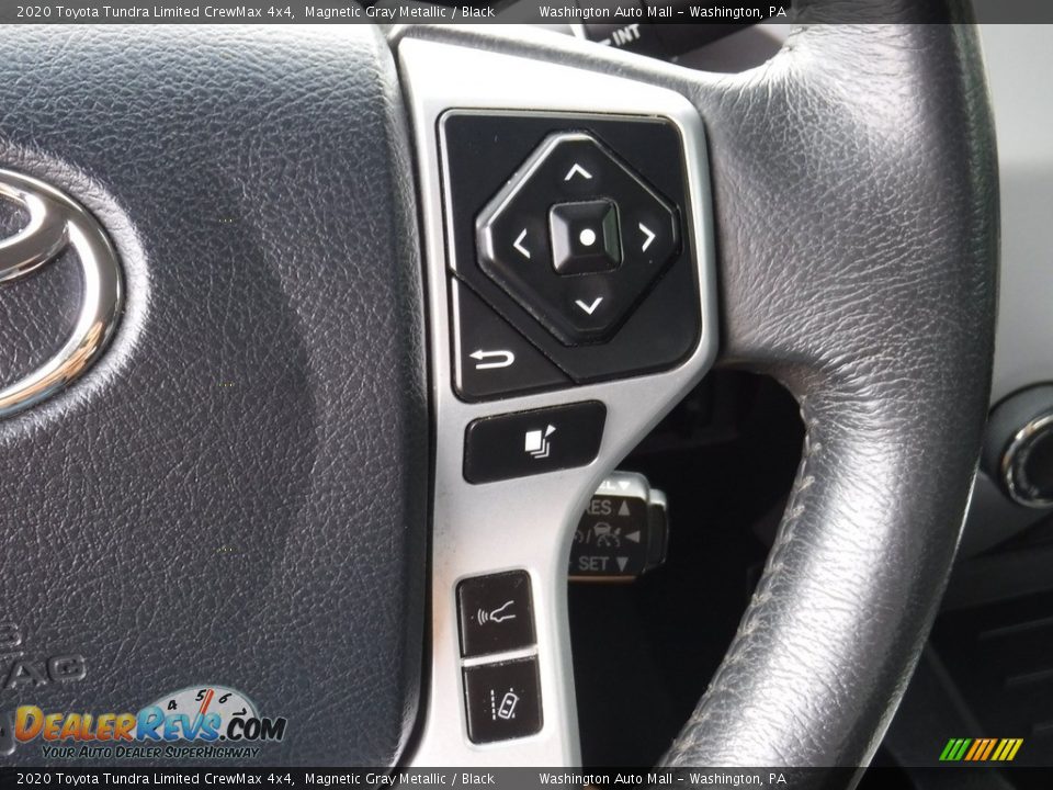 2020 Toyota Tundra Limited CrewMax 4x4 Magnetic Gray Metallic / Black Photo #29
