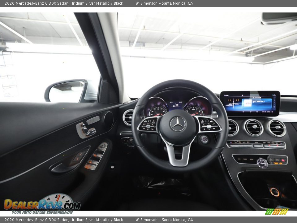 2020 Mercedes-Benz C 300 Sedan Iridium Silver Metallic / Black Photo #24