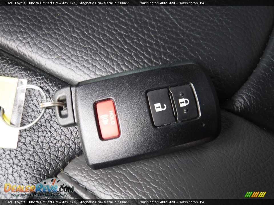 2020 Toyota Tundra Limited CrewMax 4x4 Magnetic Gray Metallic / Black Photo #33