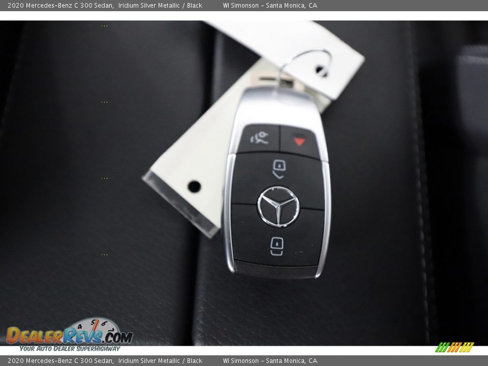 2020 Mercedes-Benz C 300 Sedan Iridium Silver Metallic / Black Photo #28