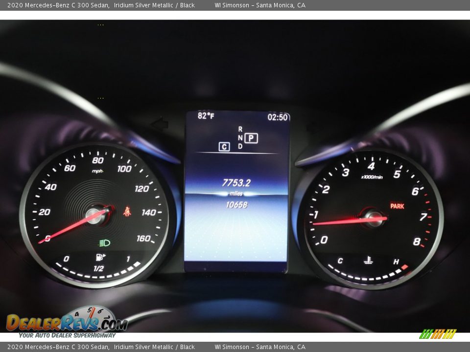 2020 Mercedes-Benz C 300 Sedan Iridium Silver Metallic / Black Photo #29