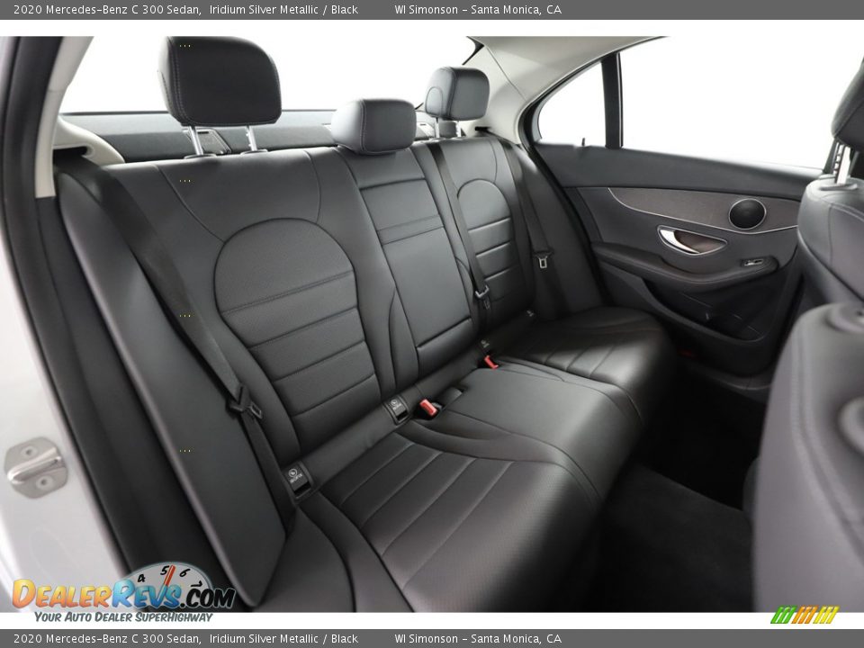 2020 Mercedes-Benz C 300 Sedan Iridium Silver Metallic / Black Photo #34